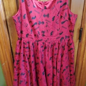 Rockabilly retro pinup fetish dress